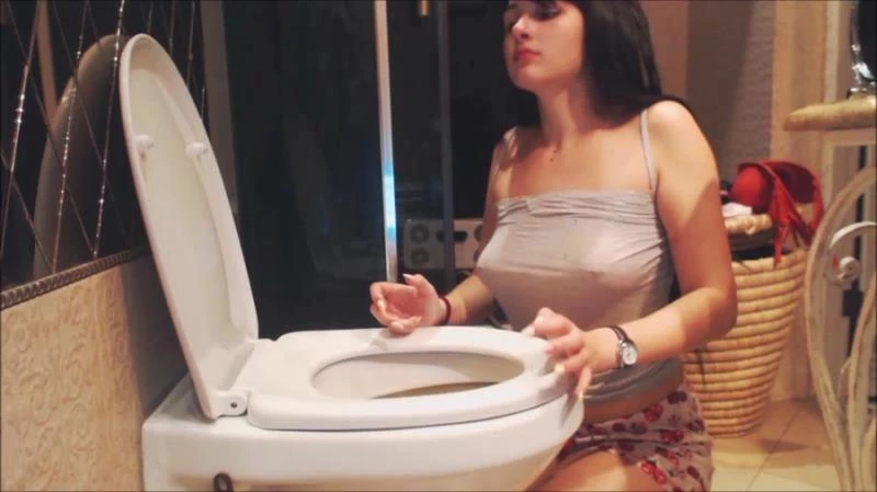Girl Puking in Toilet - Thefartbabes - HD [2024]